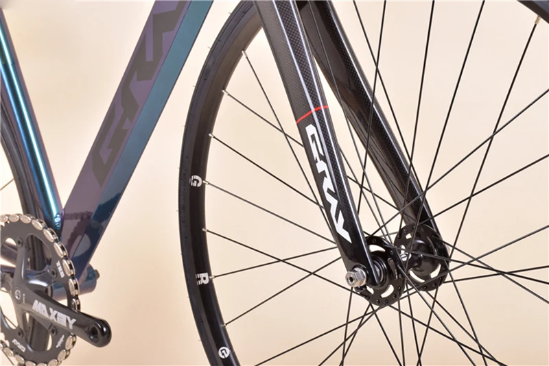 Fixie велосипед 52 см рама односкоростная велосипедная сварочная рама белого цвета алюминиевый сплав настраиваемый трек велосипед 700C колесо