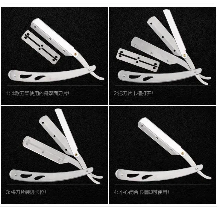 Инструменты для бритья ручная Бритва лица удаления волос бритва из нержавеющей