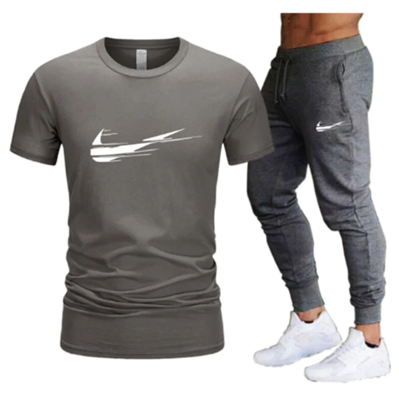 

Men's Tracksuit men's sets Men's T-shirt + Men's Shorts men's clothing suits tracksuit men Short Sleeve shorts sets men