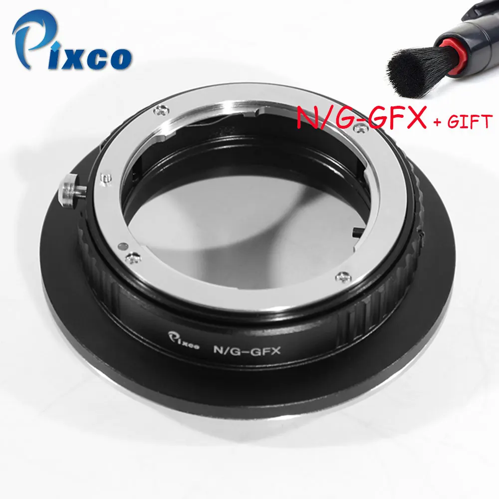 Адаптер для объектива Pixco N/Φ подходит Nikon G Fujifilm Mount GFX беззеркальная цифра|lens