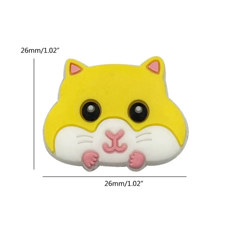 

Cute Silicone Beads Baby Teether DIY Toy Necklace Pendant Rodent Pacifier Chain K1KC