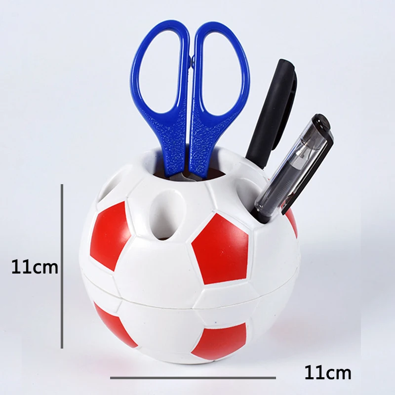 Спортивная стойка для украшения стола форма футбольного мяча ручка зубной щетки