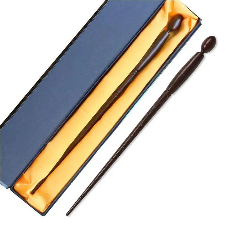 Colsplay potter Wand Волшебный металл/Железный сердечник старая волшебная палочка элегантная лента упаковка подарочной коробки - Цвет: Лиловый