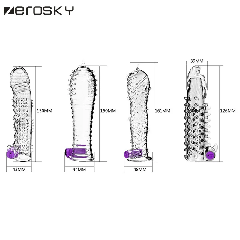 Секс-игрушки для взрослых многоразовые презервативы мужские с шипами