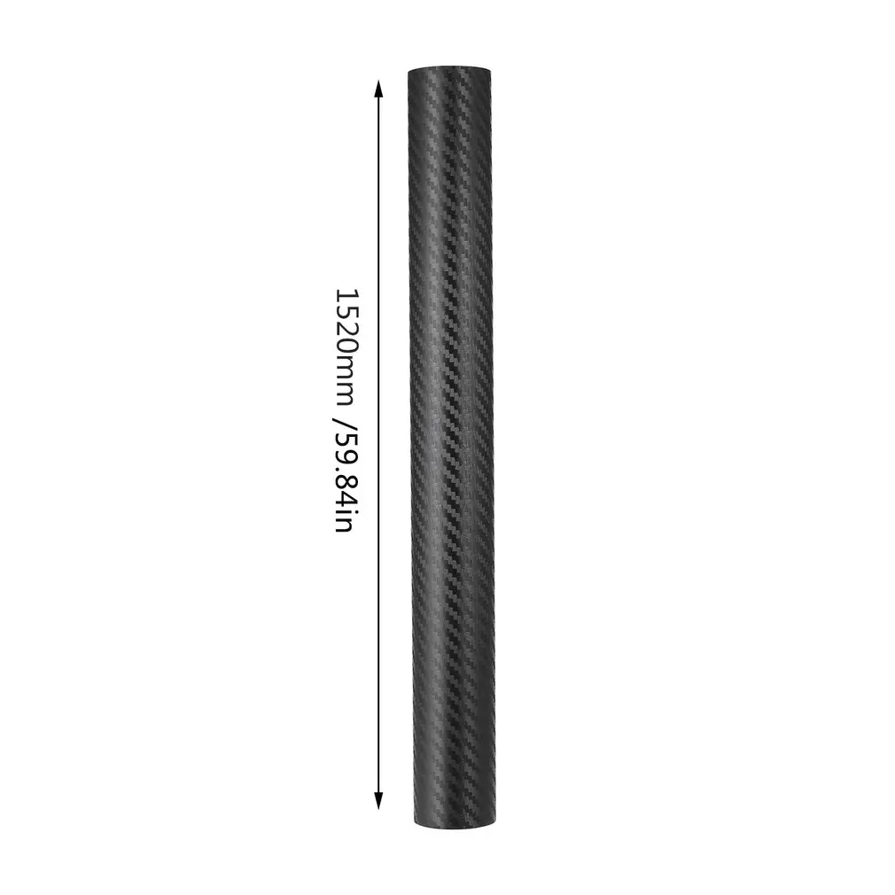 

GOMYHOM Universal 3D 152x30CM Anti-UV Car Wrap Film Auto Carbon Fiber Wrapping Film Vehicle Change Color Sticker with Scraper