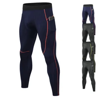 men leggings compression running tights training bodybuilding gym basketball sportswear altere musculation pants custom logo