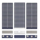 2030805060100 шт. магниты для именных значков, магнитные держатели для именных значков, магнитные бирки с 3 магнитами