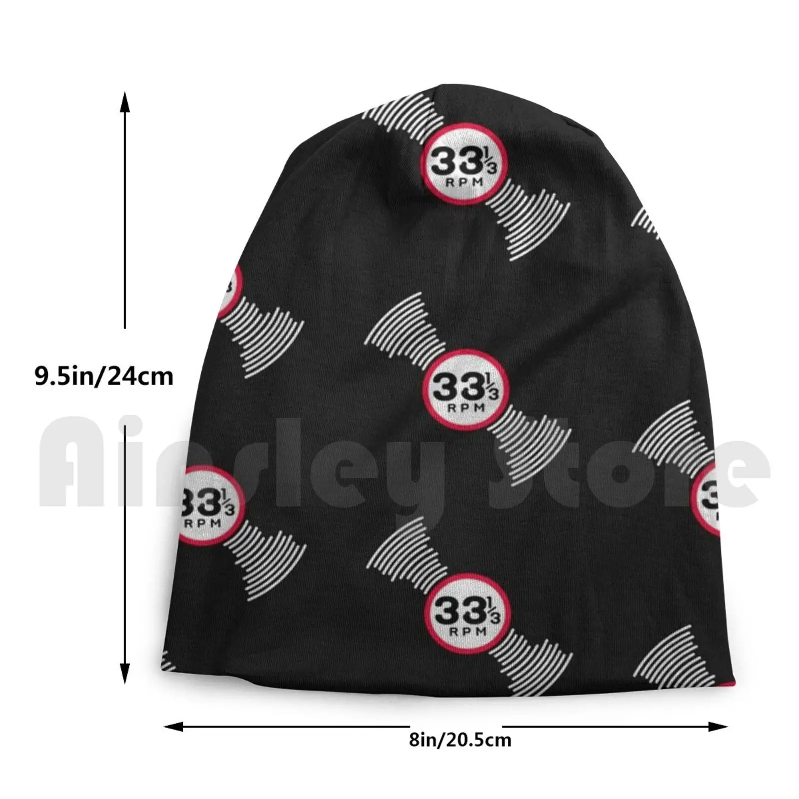 

33 1 / 3 Rpm Speed Limit Sign Vinyl Record Music Beanies Knit Hat Hip Hop 33 1 3 Rpm Speed Limit Sign Vinyl