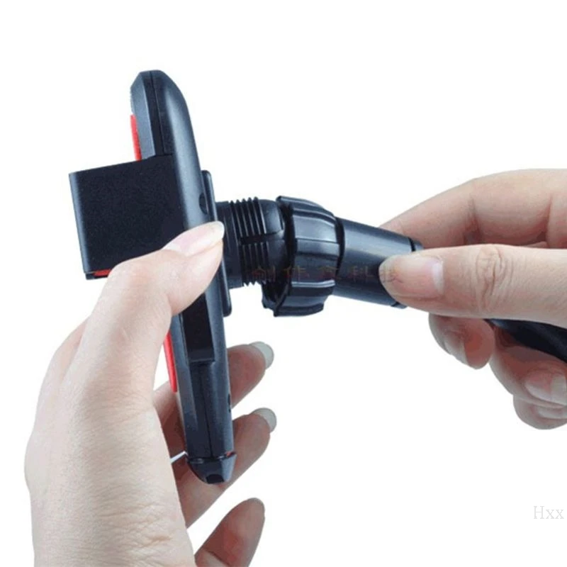 Car Smart Phone Holder Long Arm Windshield Mount Bracket Hose Automatic Lock Navigation Stand with Suction Cup Support |