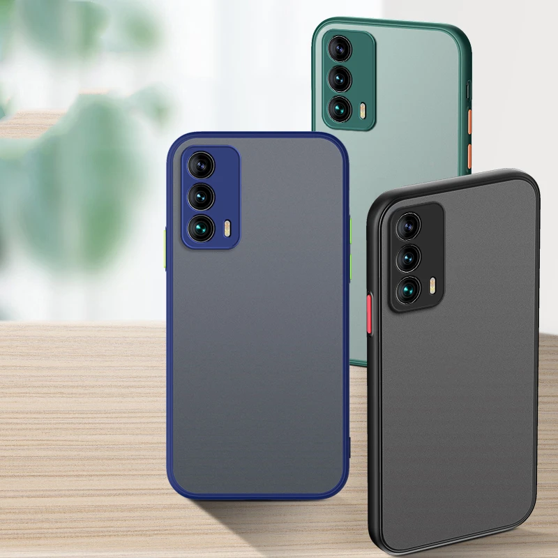 Frosted Translucent Case For OPPO Realme GT 5G 9i 9 Pro Case Silicone Frame Hard Clear Back Cover For GT Neo 2 8 Pro Narzo 30