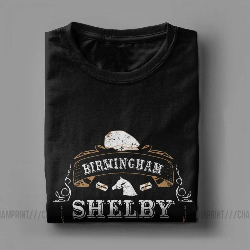 Футболка мужская Peaky Blinders Shelby Brothers LTD забавная тенниска с короткими рукавами топы