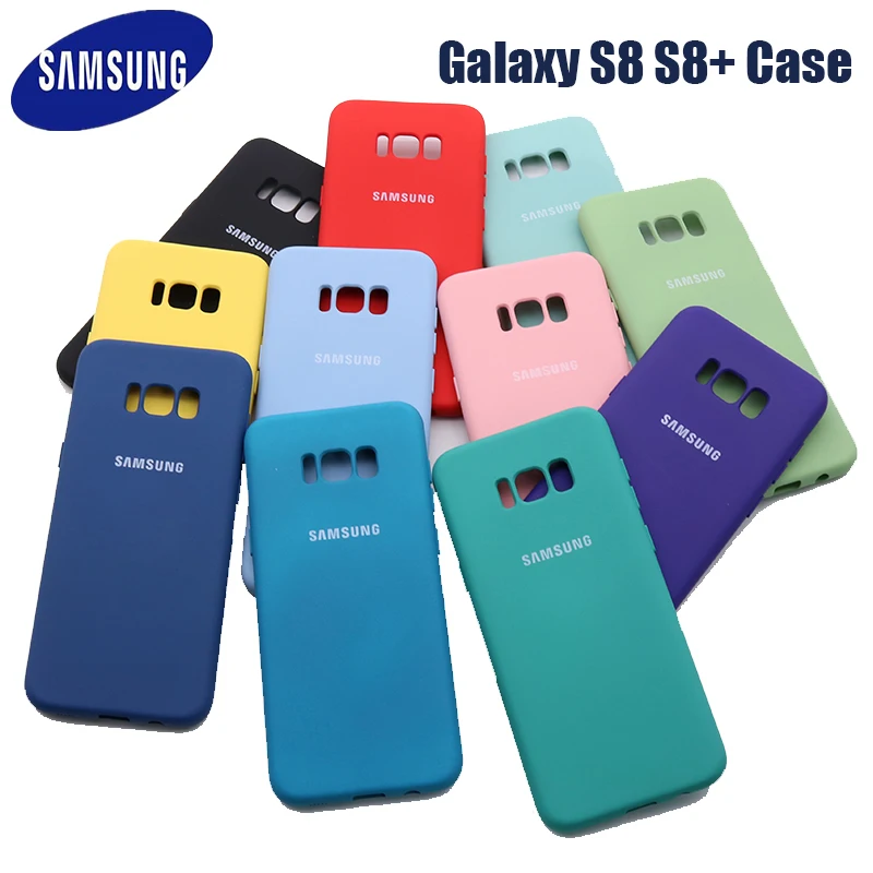 Для Samsung Galaxy S8 Plus/S8 + жидкий силиконовый чехол для телефона защитный S 8/S8 сенсорный