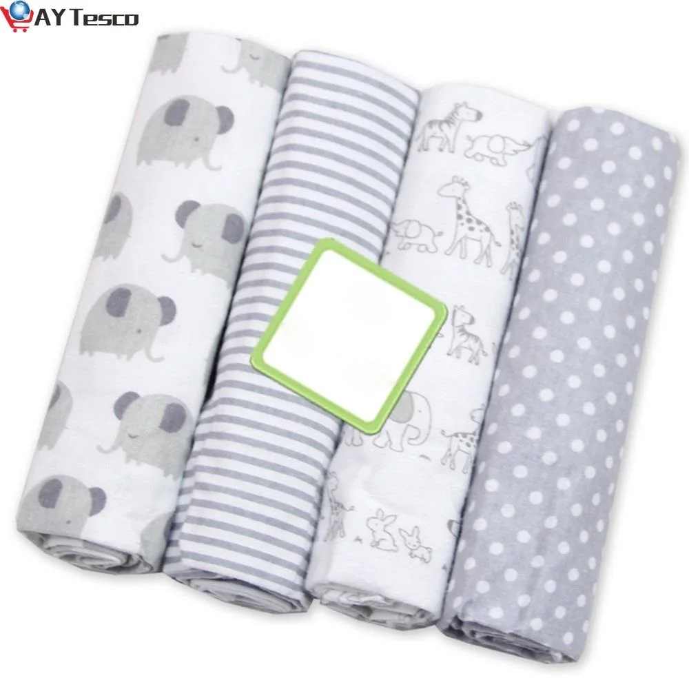 

Фланелевое Одеяло для новорожденных, 100% хлопок, 76x76 см