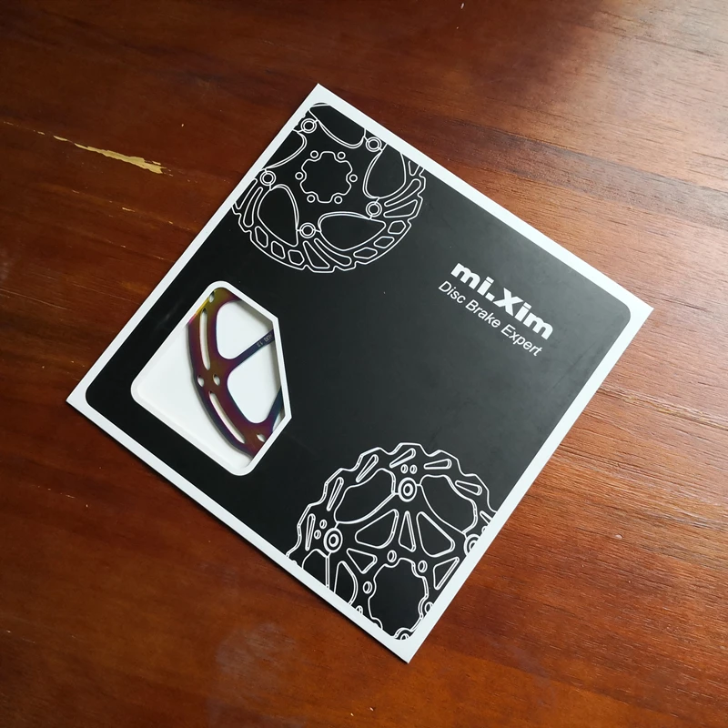 

New Bicycle Brake Disc Stainless Steel Centerline 160mm 180mm Stainless Steel MTB Brake Disc Rotors rainbow colors