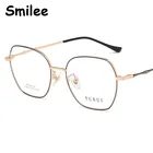 Титановая оправа для очков Женская Стандартная оправа для очков по рецепту винтажные высококачественные очки для близорукости оптические очки