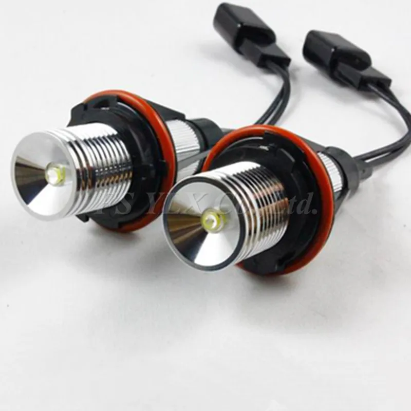 FSYLX 1 комплект светодиодный Ангельские глазки Светодиодный Маркер для BMW E39 ксенон