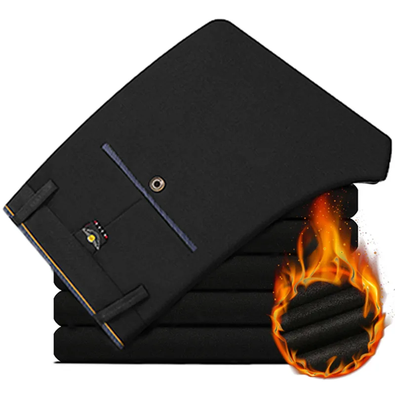 Новинка 2020 модные мужские повседневные эксклюзивные деловые Костюмные брюки