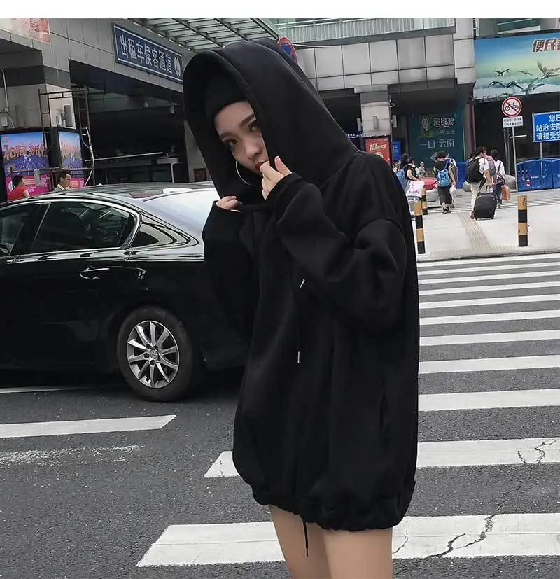 Осенние женские толстовки пуловер B толстовки Harajuku унисекс толстовки Femmes джемпер женский Вышивка Тигр печати mujer с капюшоном