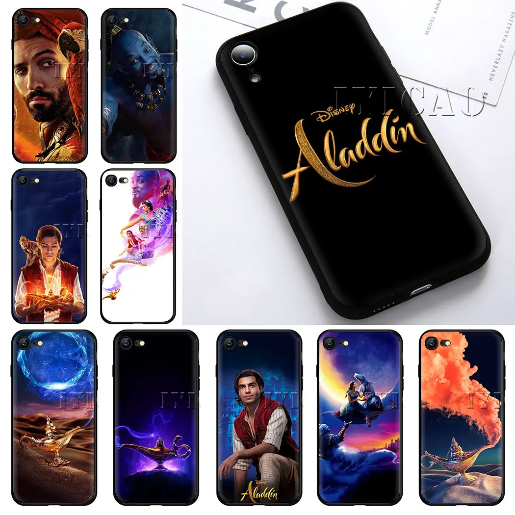IYICAO Aladdin 2019 Фильм Мягкий силиконовый чехол для iPhone 10 8 7 6 6S Plus 5 5S SE Xr Xs Max X Чехол |