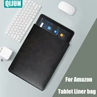 Чехол для планшета Amazon Kindle Fire HD 6 2014 6,0 дюйма, кожаный чехол, однотонный защитный рукав, деловой чехол для переноски, чехол