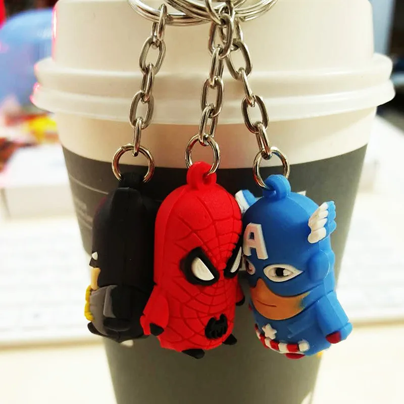 Резиновый брелок с рисунком медведя подвеска для рюкзака автомобильный