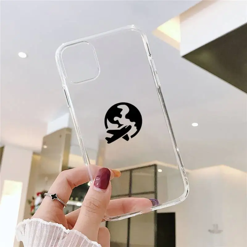 

World Map Travel-1 Phone Case For iphone 12 11 8 7 6s 6 5 5s 5c se plus mini x xs xr pro max Transparent soft