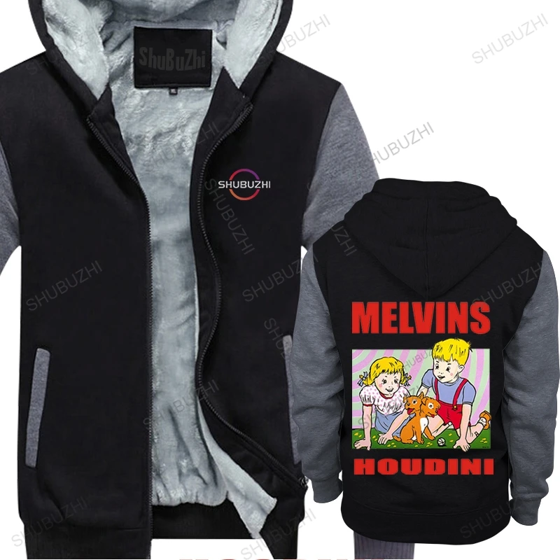 

homme brand winter hoodie MELVINS HOUDINI SLUDGE METAL STONER ROCK FANTOMAS NEW NATURAL COLOR thick hoody men's top pullover