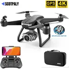 Профессиональный Дрон F11 с GPS-камерой, 4K HD, Фотокамера, Wi-Fi, умный бесщеточный складной Квадрокоптер на большие расстояния PK X35