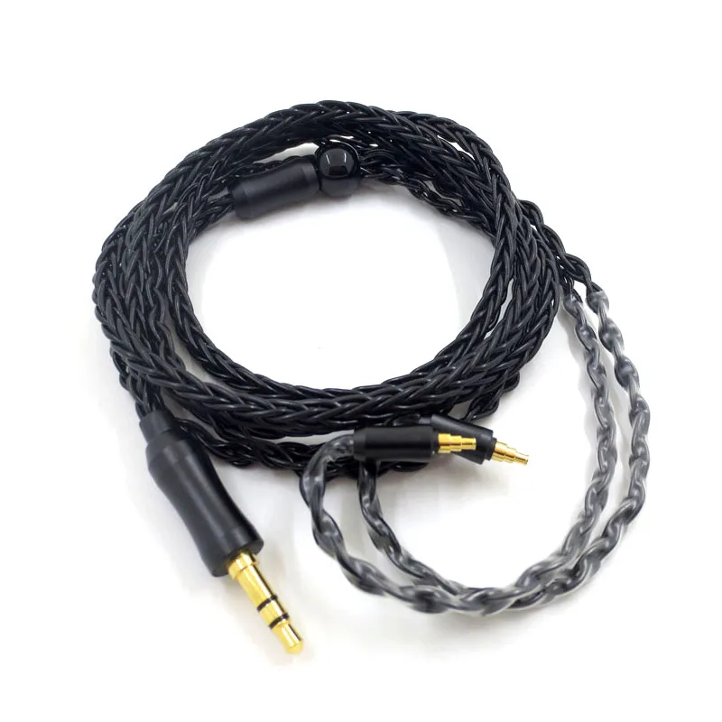 Сменный o кабель для наушников Sennheiser IE40PRO обновленный удлинитель (черный)|Кабели