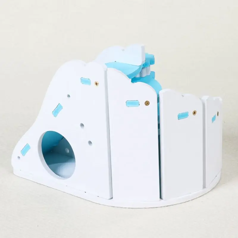 Домик для укрытия маленького хомяка домашних животных лестница игрушка игр