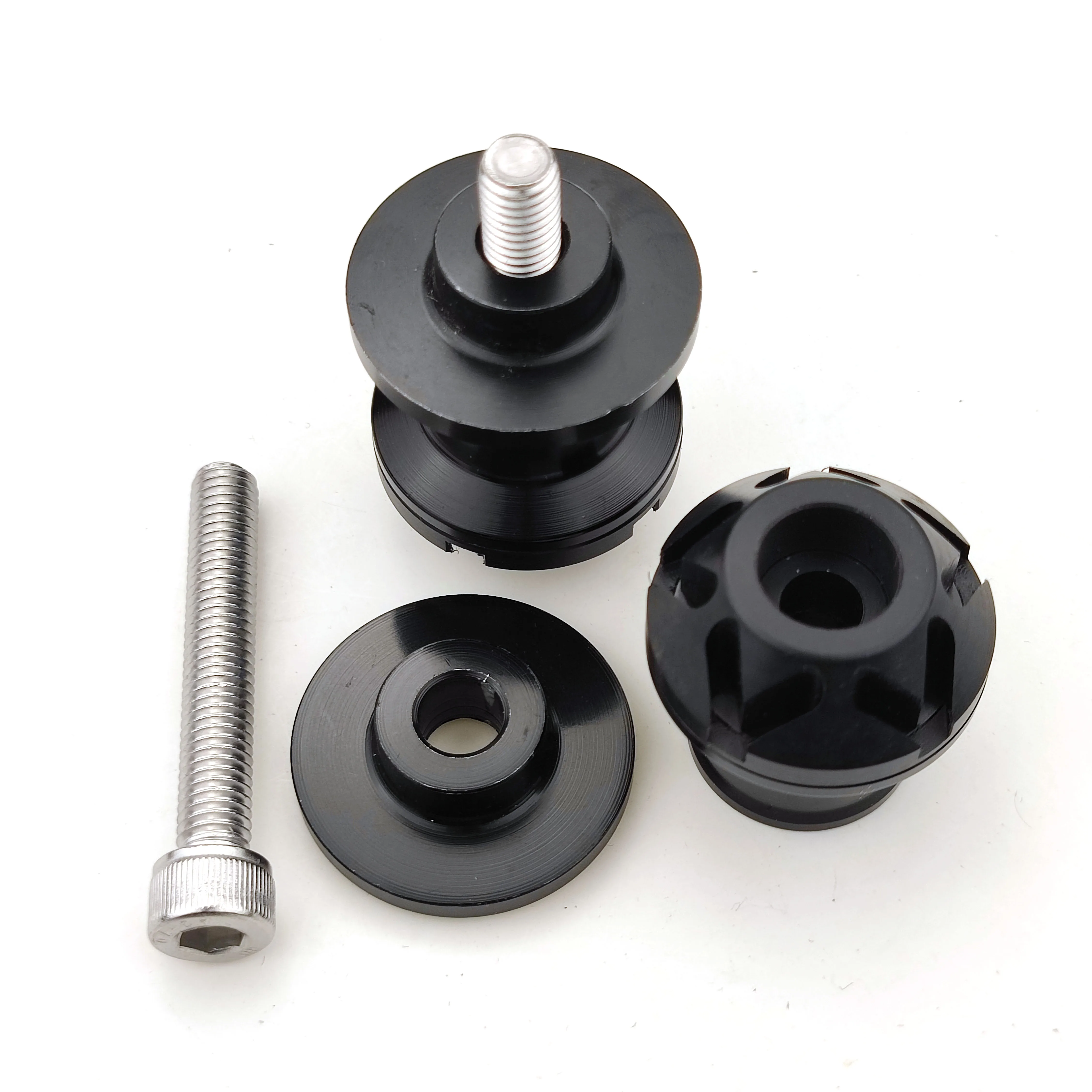 

For SUZUKI GSX-R 600/750/1000 GSXR600 GSXR750 GSXR1000 GSX650F Motorcycle CNC Aluminum Swingarm Spools Slider Stand Screws 8mm