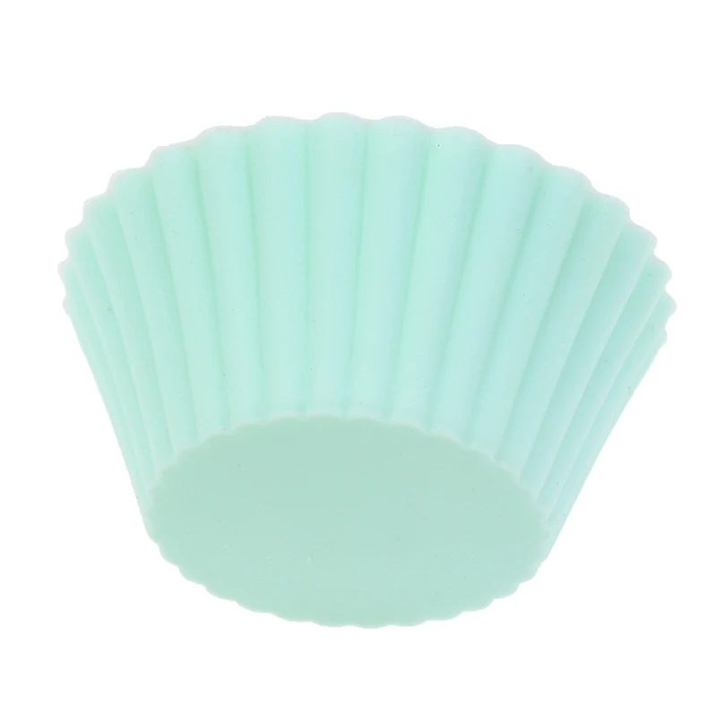 

New 12 pcs Silicone Cake Cupcake Cup Cake Tool Bakeware Baking Silicone Mold Cupcake and Muffin Cupcake DIY
