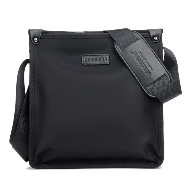 New Wear-resistant Waterproof Men's Shoulder Messenger Bag Multi-functional Large-capacity Casual Fashion Outing Student Bag