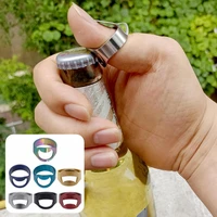 stylish thick creative versatile finger ring bottle opener for home