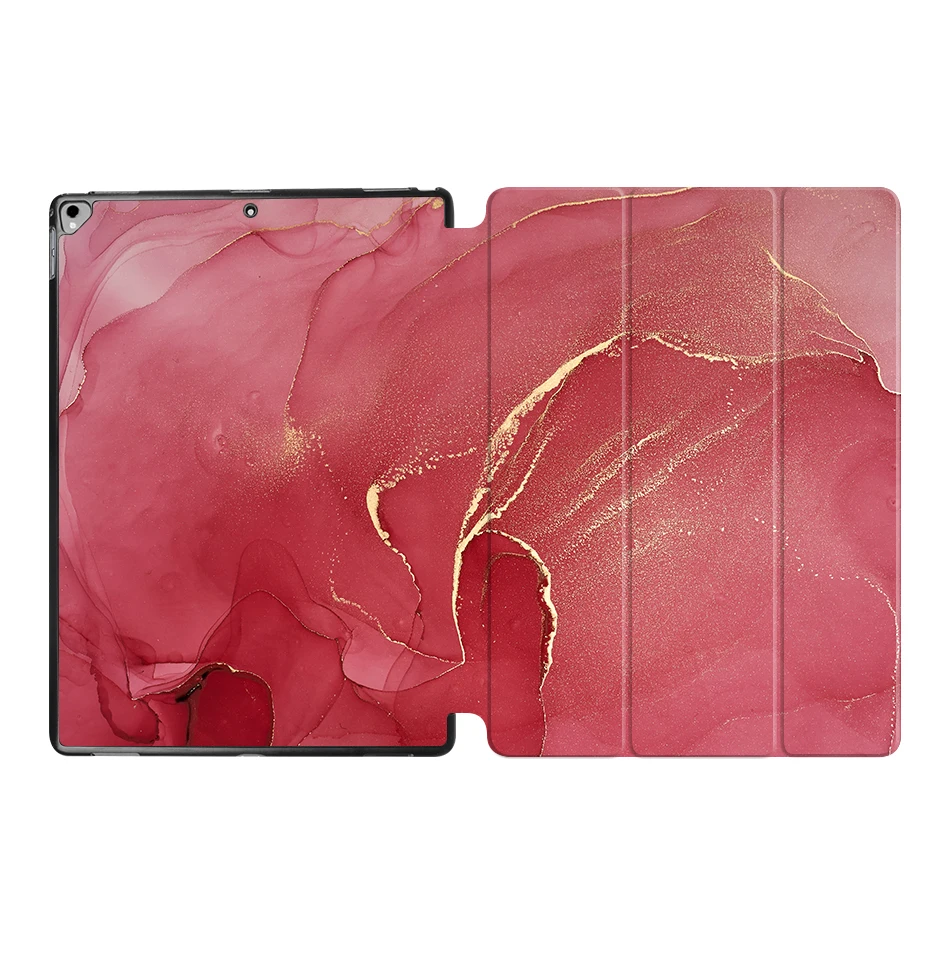 IP11 MTT мраморный Чехол для iPad Pro 12,9 '' версия из искусственной кожи откидная подставка защитный чехол для планшета Авто Режим сна/пробуждения - Цвет: IP11