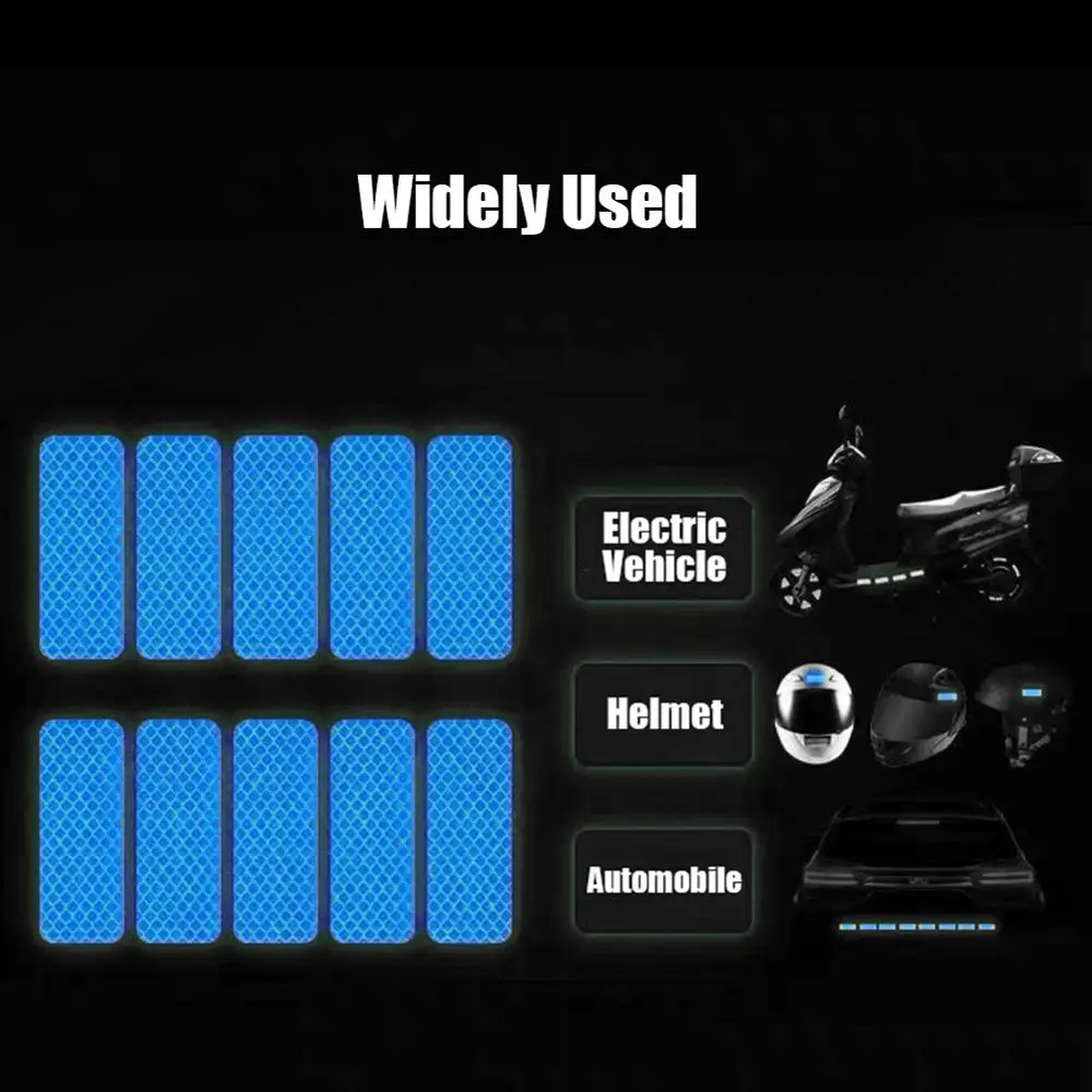 13 шт./лот предупреждающая лента для безопасности автомобиля светоотражающие