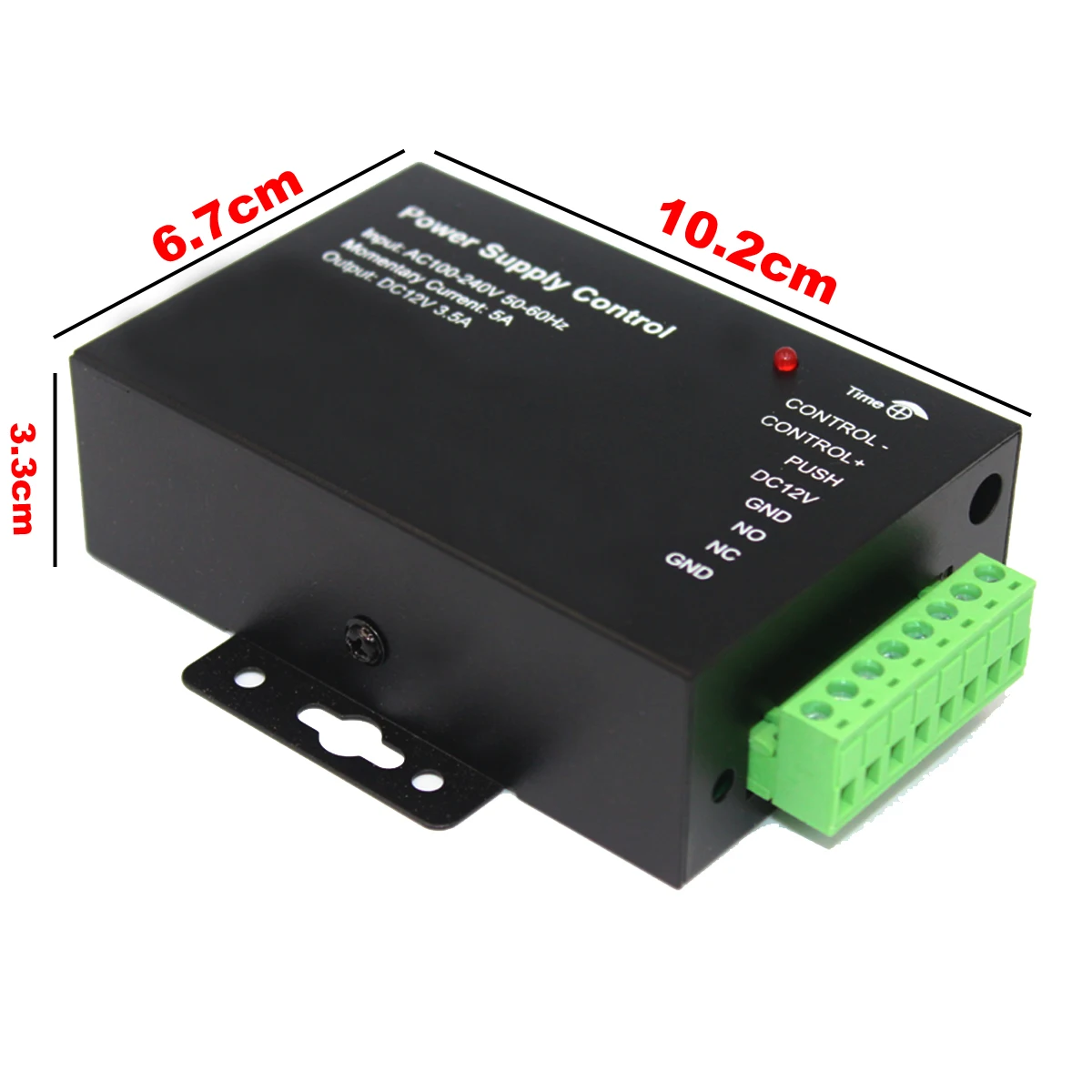 DC 12V 24W 3.5A дверной флуоресцентный переключатель с временной задержкой