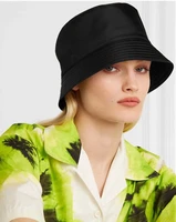 unisex pattern style luxury bucket hats women fashion brand designer basin hat nylon sun cap black outdoor travel hat 2021 new