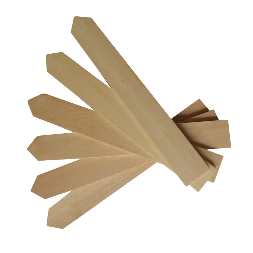 

50PCS Wooden Garden Plant Labels Nursery Garden Markers Plant Stakes Tags