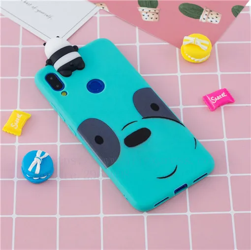 TRISEOLY для Xiaomi Redmi Note 7 Чехол Redmi 7 3D стерео патч мягкий силиконовый бампер набивной чехол с изображением животного для телефона Xiomi Redmi Note7