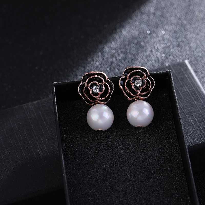 Высокое качество женщина не вызывают аллергию серьги Женская Праздничная обувь