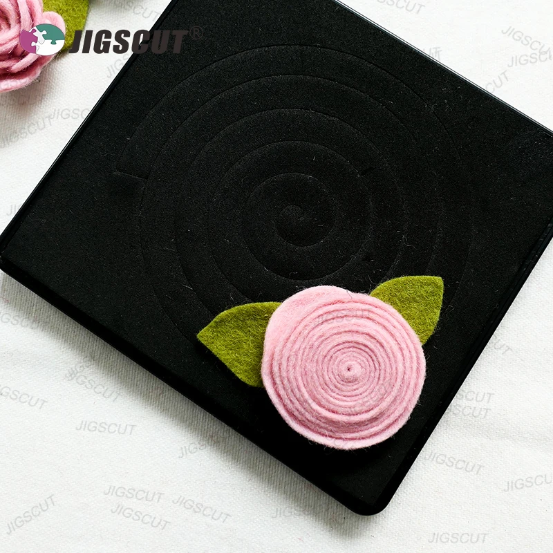 Спиральный цветочный штамповочный резак толщиной 15 8 мм 5 5*6 дюймов | Дом и сад