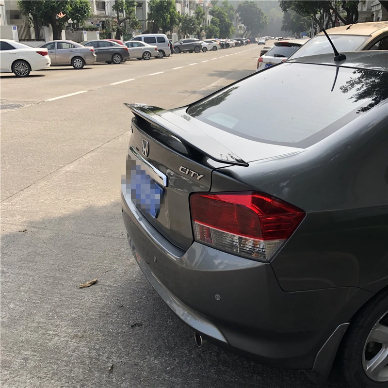 Спойлер для Honda City 2008-2018 городской спойлер из АБС-пластика TF-карты заднее крыло