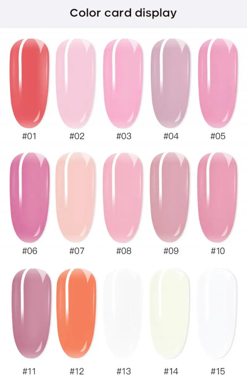 Прозрачный гель для ногтей без держателя бумаги TSLM2 | Красота и здоровье