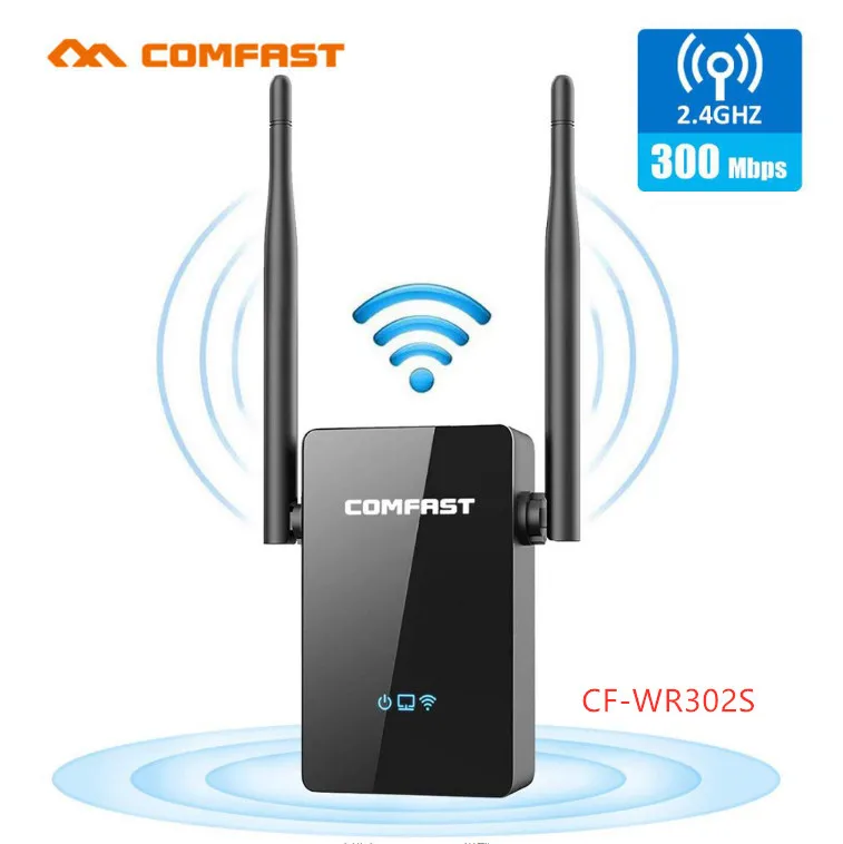 Comfast 300 м беспроводной Wi Fi ретранслятор 10dbi антенна сильный усилитель сигнала WiFi