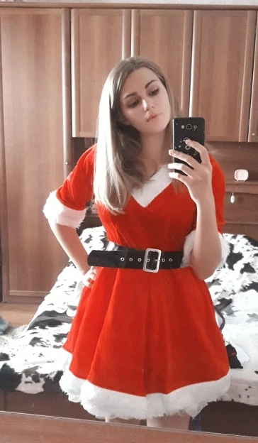 Vocole женский Рождественский костюм косплей Мисс Санта Клаус наряды с капюшоном