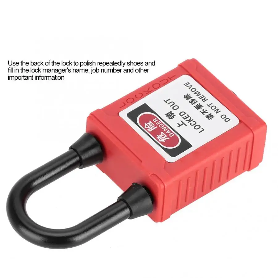 Инженерный замок пыленепроницаемый балка безопасности бирка инструмент|Замки| |