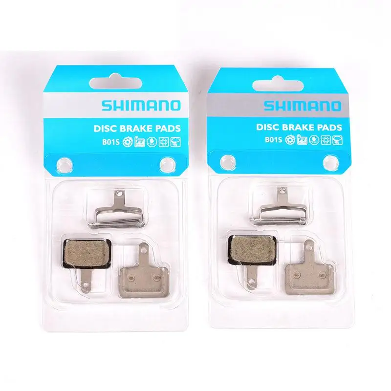 1 пара велосипедных тормозных колодок излучающие смолы металлический диск