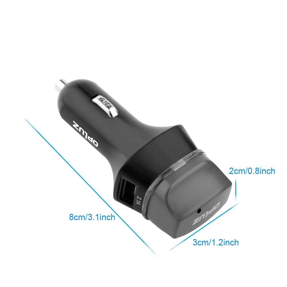 Автомобильное зарядное устройство Rocketek Mini USB 3 1 А для iPhone Samsung Xiaomi mi быстрая