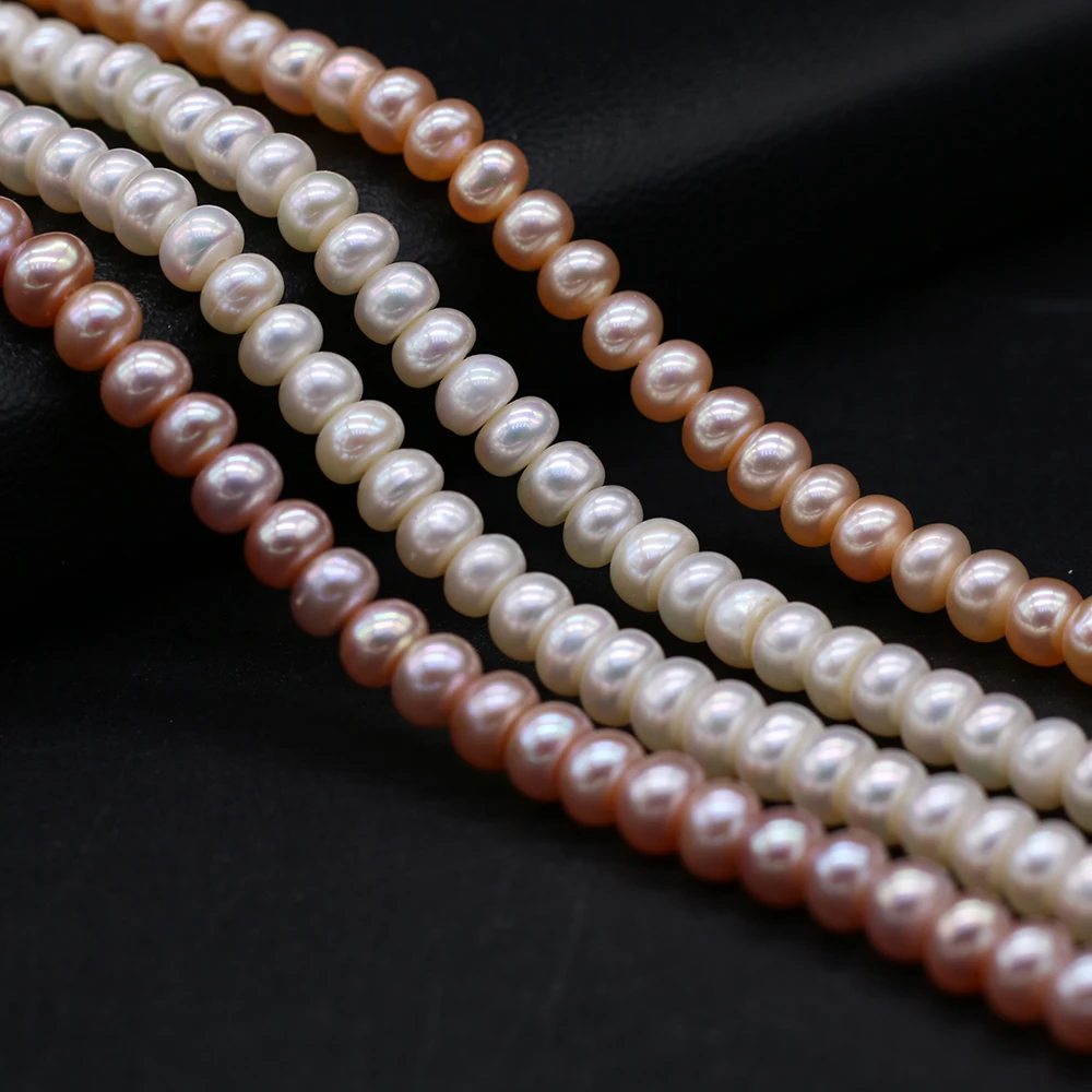 

Натуральный пресноводный настоящий жемчуг, качественный Овальный искусственный жемчуг для самостоятельного изготовления шармов, браслет...